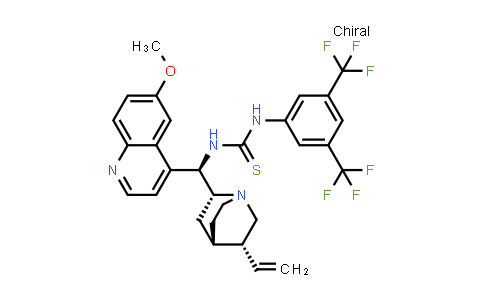 1-[3,5-Bis(trifluoromethyl)phenyl]-3-[(R)-[(2R,4S,5R)-5-ethenyl-1-azabicyclo[2.2.2]octan-2-yl]-(6-methoxyquinolin-4-yl)methyl]thiourea