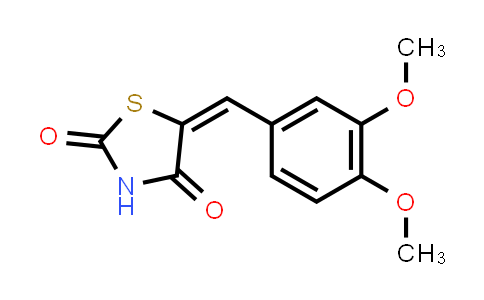 5-(3,4-Dimethoxybenzylidene)-1,3-thiazolidine-2,4-dione