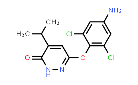 6-(4-Amino-2,6-dichlorophenoxy)-4-isopropylpyridazin-3(2H)-one