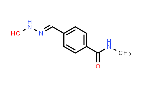 Benzamide, 4-[(hydroxyamino)iminomethyl]-N-methyl-