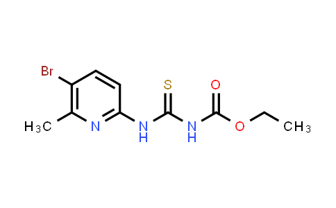 Ethyl (((5-bromo-6-methylpyridin-2-yl)amino)carbonothioyl)carbamate