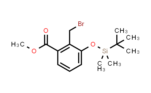 Methyl 2-(bromomethyl)-3-((tert-butyldimethylsilyl)oxy)benzoate