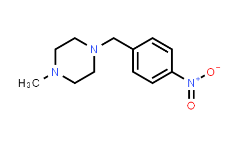 1-Methyl-4-(4-nitro-benzyl)-piperazine