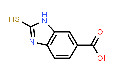 2-Mercapto-5-benzimidazolecarboxylic acid
