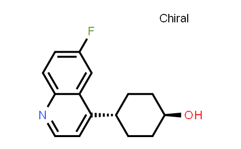 trans-4-(6-Fluoro-4-quinolyl)cyclohexanol
