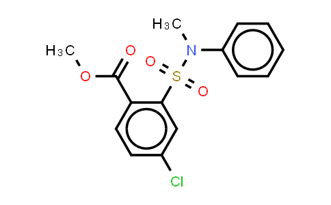 Methyl 4-chloro-2-(N-methyl-N-phenylsulphonamide)benzoate