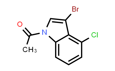 1-Acetyl-3-bromo-4-chloroindole