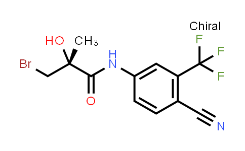 (R)-3-bromo-N-(4-cyano-3-(trifluoromethyl)phenyl)-2-hydroxy-2-methylpropanamide