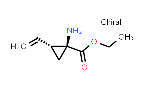 Ethyl (1S,2R)-1-amino-2-ethenylcyclopropane-1-carboxylate