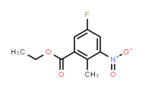 Ethyl 5-fluoro-2-methyl-3-nitrobenzoate
