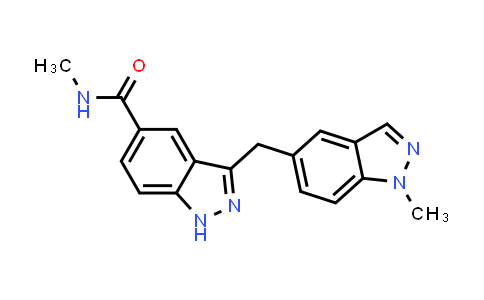 N-Methyl-3-[(1-methyl-1H-indazol-5-yl)methyl]-1H-indazole-5-carboxamide