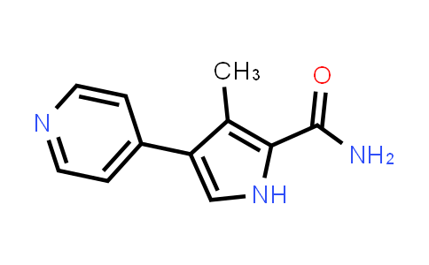 3-Methyl-4-(4-pyridinyl)-1H-pyrrole-2-carboxamide