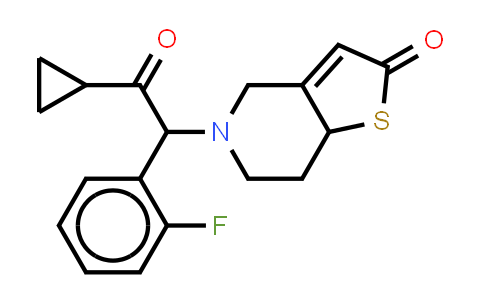 5-[2-环丙基-1-(2-氟苯基)-2-氧代乙基]-5,6,7,7a-四氢噻吩并[3,2-c]吡啶-2(4H)-酮
