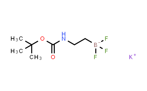 Potassium tert-butyl N-[2-(trifluoroboranuidyl)ethyl]carbamate
