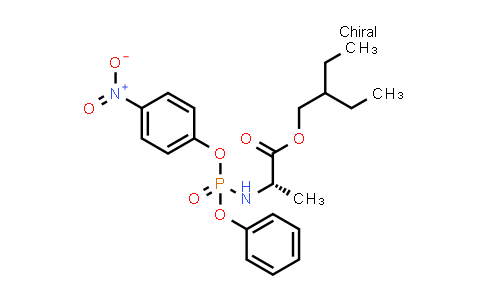 N-[(S)-(4-nitrophenoxy)phenoxyphosphinyl]-L-Alanine 2-ethylbutyl ester
