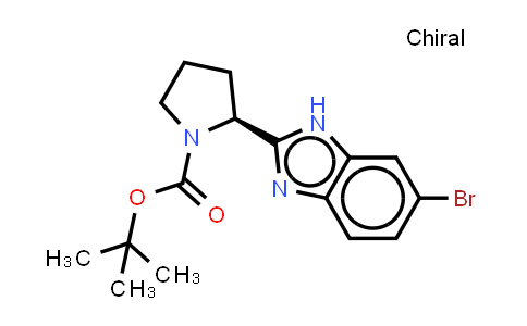 (S)-2-(6-溴-1H-苯并咪唑-2-基)吡咯烷-1-羧酸叔丁酯