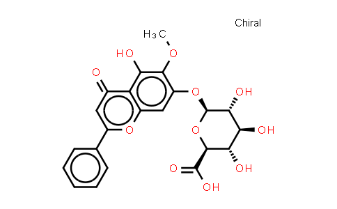 千层纸素A-7-0-β-D-葡萄糖醛酸苷