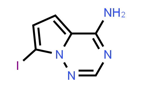 7-Iodopyrrolo[2,1-f][1,2,4]triazin-4-amine