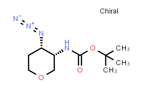 Tert-butyl ((3S,4S)-4-azidotetrahydro-2H-pyran-3-yl)carbamate