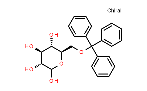 6-O-(triphenylmethyl)- D-glucopyranose