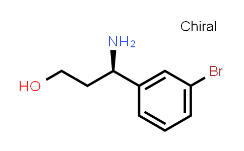 (3R)-3-amino-3-(3-bromophenyl)propan-1-ol