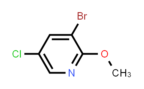 3-Bromo-5-chloro-2-methoxypyridine