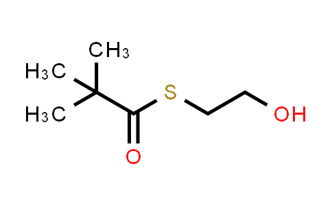 S-2-hydroxyethyl 2,2-dimethylpropanethioate