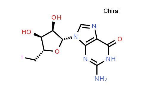 5'-Deoxy-5'-iodoguanosine