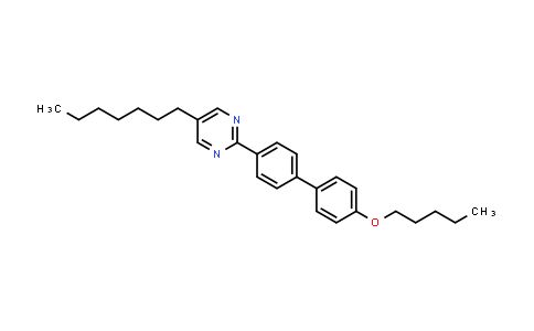 5-Heptyl-2-(4'-(pentyloxy)-[1,1'-biphenyl]-4-yl)pyrimidine