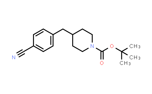 Tert-Butyl 4-(4-cyanobenzyl)piperidine-1-carboxylate