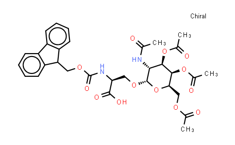 N-芴甲氧羰基-O-BETA-(2-乙酰氨基-2-脱氧-3,4,6-三-O-乙酰基-ALPHA-D-吡喃半乳糖基)-L-丝氨酸