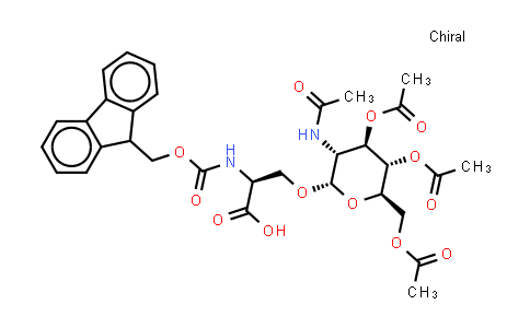 O-(2-Acetamido-2-deoxy-3,4,6-tri-O-acetyl-b-D-glucopyranosyl)-N- a-(fluoren-9-yl-methoxy carbonyl)-L-serine