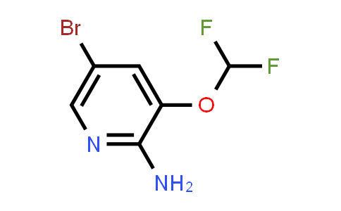 5-Bromo-3-(difluoromethoxy)pyridin-2-amine
