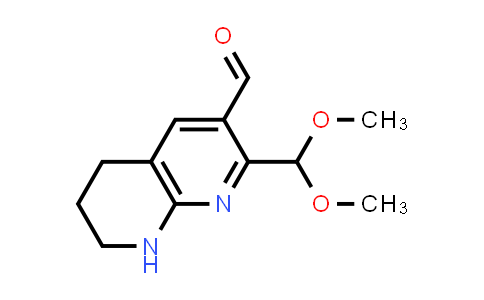 2-(Dimethoxymethyl)-5,6,7,8-tetrahydro-1,8-naphthyridine-3-carbaldehyde