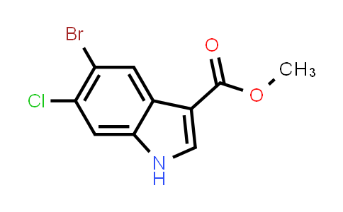 Methyl 5-bromo-6-chloro-1H-indole-3-carboxylate