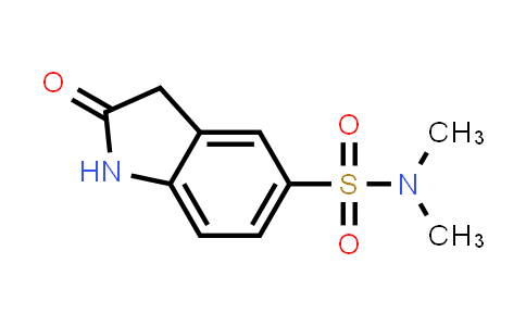 N,N-dimethyl-2-oxo-1,3-dihydroindole-5-sulfonamide