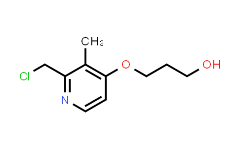 2-Chloromethyl-4-(3-hydroxypropoxy)-3-methylpyridine