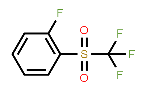 1-Fluoro-2-(trifluoromethylsulfonyl)benzene