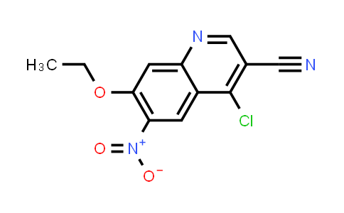 4-Chloro-3-cyano-7-ethoxy-6-nitroquinoline