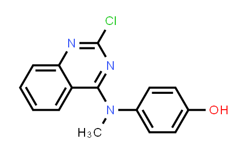 2-Chloro-N-(4-hydroxyphenyl)-N-methylquinazolin-4-amine