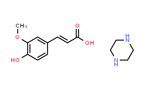 Piperazine ferulate