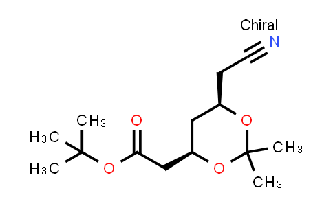 (4R,6R)-tert-Butyl-6-cyanomethyl-2,2-dimethyl-1,3-dioxane-4-acetate
