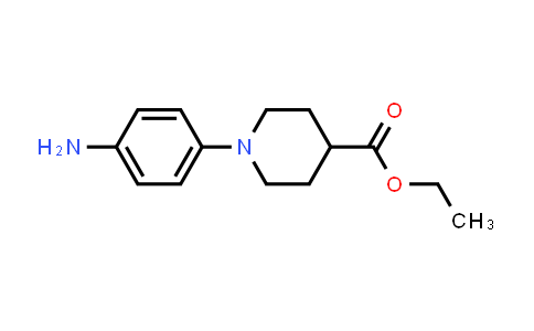 Ethyl 1-(4-aminophenyl)-4-piperidinecarboxylate