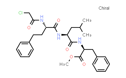 (S)-methyl 2-((S)-2-((S)-2-(2-chloroacetamido)-4-phenylbutanamido)-4-methylpentanamido)-3-phenylpropanoate