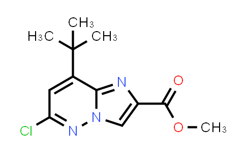 Methyl 8-(tert-butyl)-6-chloroimidazo[1,2-b]pyridazine-2-carboxylate