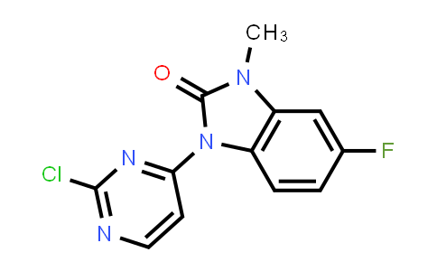 1-(2-Chloropyrimidin-4-yl)-5-fluoro-3-methyl-1H-benzo[d]imidazol-2(3H)-one