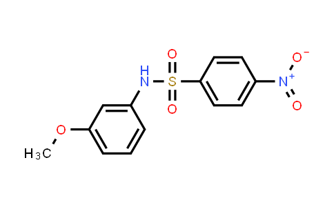 N-(3-Methoxyphenyl)-4-nitrobenzenesulfonamide