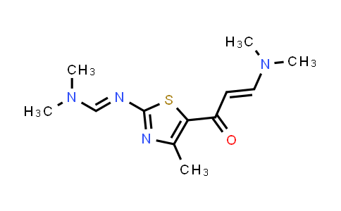 N'-{5-[(2E)-3-(Dimethylamino)-2-propenoyl]-4-methyl-1,3-thiazol-2-yl}-N,N-dimethylimidoformamide