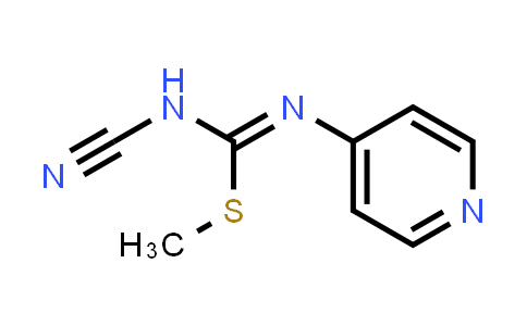 S-methyl-N-cyano-N'-4-pyridylisothiourea