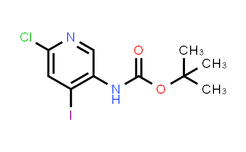 Tert-Butyl (6-chloro-4-iodopyridin-3-yl)carbamate